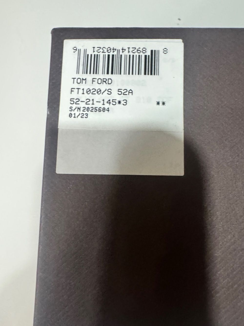Tom Ford Jayson Tortoiseshell Frame with Dark Gray Lenses with box & case - Picture 9 of 9